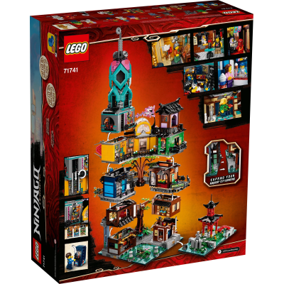 Блочный конструктор LEGO Ninjago Сады Ниндзяго (71741)