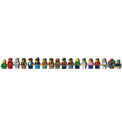 Блочный конструктор LEGO Ninjago Сады Ниндзяго (71741)