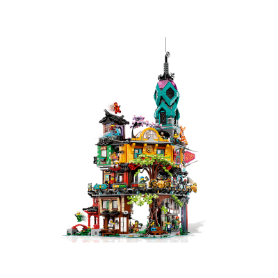 Блочный конструктор LEGO Ninjago Сады Ниндзяго (71741)