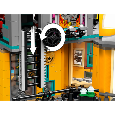 Блочный конструктор LEGO Ninjago Сады Ниндзяго (71741)