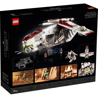 Блочный конструктор LEGO Республиканский боевой корабль (75309)