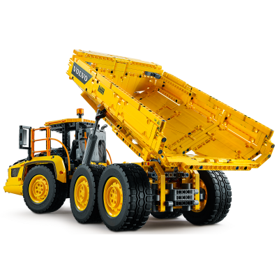 Блочный конструктор LEGO Technic Cамосвал 6x6 Volvo (42114) на дистанционном управлении