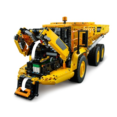 Блочный конструктор LEGO Technic Cамосвал 6x6 Volvo (42114) на дистанционном управлении
