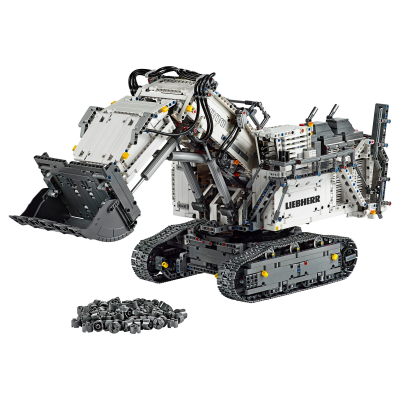 Блочный конструктор LEGO TECHNIC Экскаватор Liebherr R 9800 (42100) на дистанционном управлении