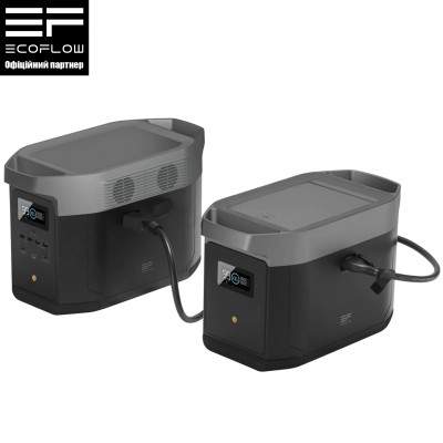 Комплект EcoFlow DELTA Max(1600)  + DELTA Max Extra Battery