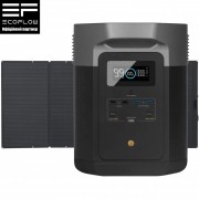 Комплект EcoFlow DELTA Max (2000) + 400W Solar Panel