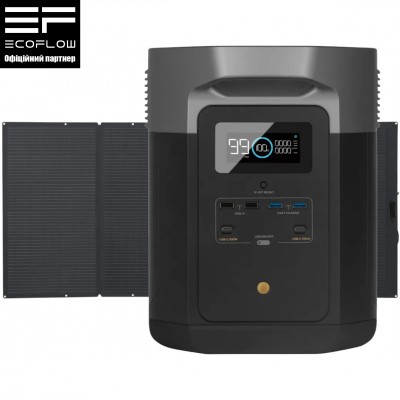 Комплект EcoFlow DELTA Max (2000) + 400W Solar Panel
