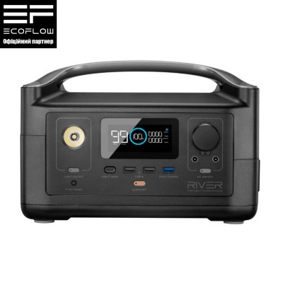 Портативная зарядная станция EcoFlow RIVER (EFRIVER600-EU)