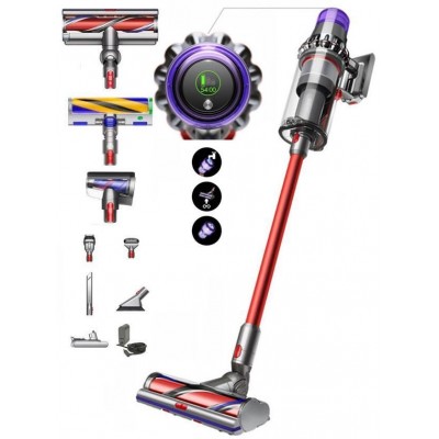 Аккумуляторный пылесос Dyson Outsize Vacuum Nickel/Red (447922-01)