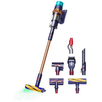 Аккумуляторный пылесос Dyson Gen5 Outsize Nickel/Blue (447923-01)