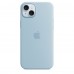 Чехол iPhone 15 Plus Silicone Case with MagSafe - Light Blue (MWNH3)