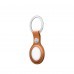 Apple AirTag Leather Key Ring Golden Brown (MMFA3)