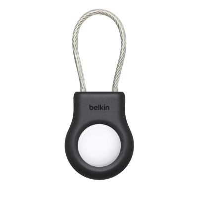 Belkin Secure Holder Wire Cable for AirTag - Black (HPTY2)
