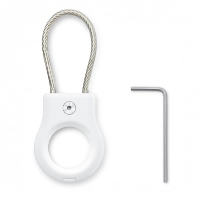 Belkin Secure Holder Wire Cable for AirTag - White (HPTX2)