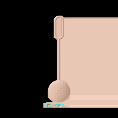 Native Union Curve Case Peach для AirTag (ATAG-CRVE-PCH)
