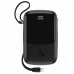 Зовнішній акумулятор Baseus Qpow 10000 mAh Black (PPQD-B01)