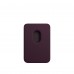 Apple iPhone Leather Wallet with MagSafe - Dark Cherry (MM0T3)