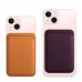 Apple iPhone Leather Wallet with MagSafe - Dark Cherry (MM0T3)