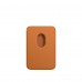 Apple iPhone Leather Wallet with MagSafe - Golden Brown (MM0Q3)