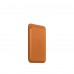 Apple iPhone Leather Wallet with MagSafe - Golden Brown (MM0Q3)