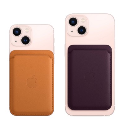 Apple iPhone Leather Wallet with MagSafe - Golden Brown (MM0Q3)