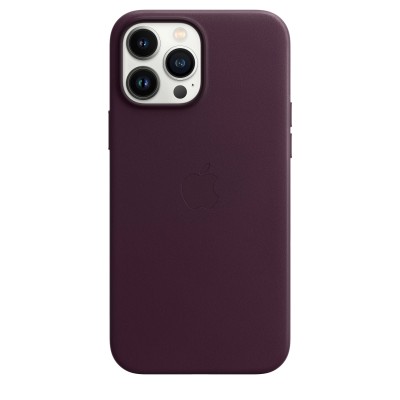Apple iPhone 13 Pro Max Leather Case with MagSafe - Dark Cherry (MM1M3)