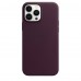 Apple iPhone 13 Pro Max Leather Case with MagSafe - Dark Cherry (MM1M3)
