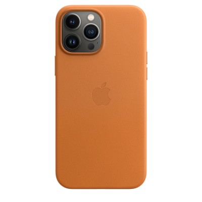 Apple iPhone 13 Pro Max Leather Case with MagSafe - Golden Brown (MM1L3)