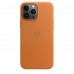 Apple iPhone 13 Pro Max Leather Case with MagSafe - Golden Brown (MM1L3)