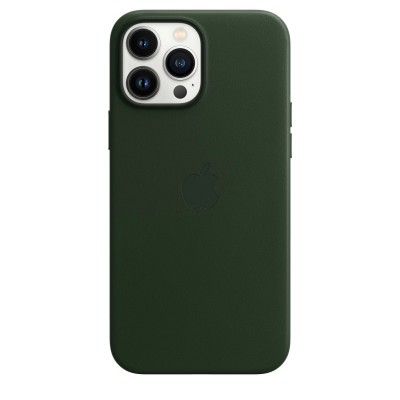 Apple iPhone 13 Pro Max Leather Case with MagSafe - Sequoia Green (MM1Q3)