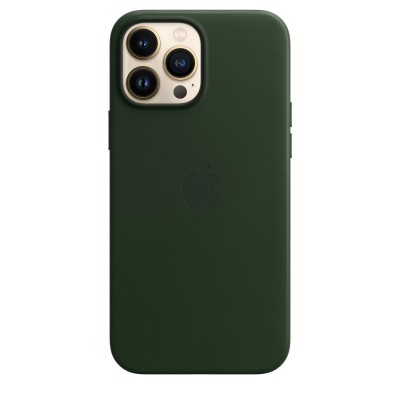 Apple iPhone 13 Pro Leather Case with MagSafe - Sequoia Green (MM1G3)