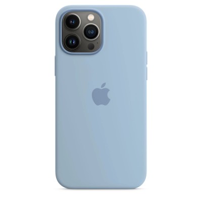Apple iPhone 13 Pro Max Silicone Case with MagSafe - Blue Fog (MN693)