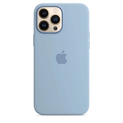 Apple iPhone 13 Pro Max Silicone Case with MagSafe - Blue Fog (MN693)