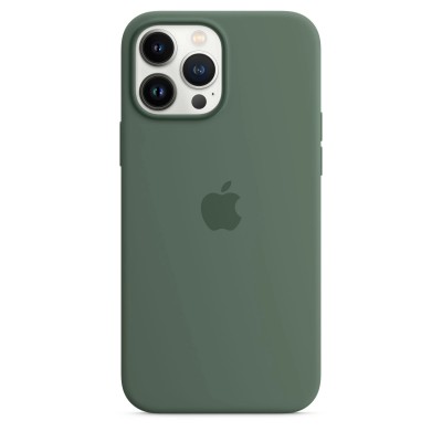 Apple iPhone 13 Pro Max Silicone Case with MagSafe - Eucalyptus (MN6C3)