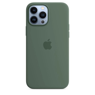 Apple iPhone 13 Pro Max Silicone Case with MagSafe - Eucalyptus (MN6C3)