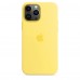 Apple iPhone 13 Pro Max Silicone Case with MagSafe - Lemon Zest (MN6A3)