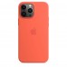 Apple iPhone 13 Pro Max Silicone Case with MagSafe - Nectarine (MN6D3)