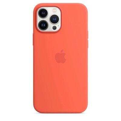 Apple iPhone 13 Pro Max Silicone Case with MagSafe - Nectarine (MN6D3)