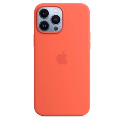 Apple iPhone 13 Pro Max Silicone Case with MagSafe - Nectarine (MN6D3)