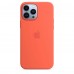 Apple iPhone 13 Pro Max Silicone Case with MagSafe - Nectarine (MN6D3)