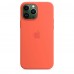 Apple iPhone 13 Pro Max Silicone Case with MagSafe - Nectarine (MN6D3)