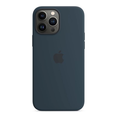 Apple iPhone 13 Pro Max Silicone Case with MagSafe - Abyss Blue (MM2T3)