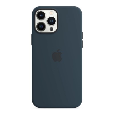 Apple iPhone 13 Pro Max Silicone Case with MagSafe - Abyss Blue (MM2T3)