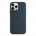 Apple iPhone 13 Pro Max Silicone Case with MagSafe - Abyss Blue (MM2T3)