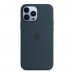 Apple iPhone 13 Pro Max Silicone Case with MagSafe - Abyss Blue (MM2T3)