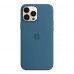 Apple iPhone 13 Pro Max Silicone Case with MagSafe - Blue Jay (MM2Q3)
