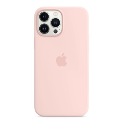 Apple iPhone 13 Pro Max Silicone Case with MagSafe - Chalk Pink (MM2R3)