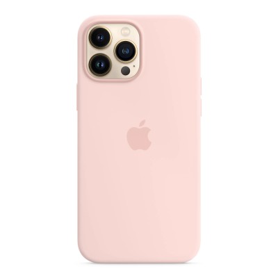 Apple iPhone 13 Pro Max Silicone Case with MagSafe - Chalk Pink (MM2R3)