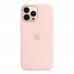 Apple iPhone 13 Pro Max Silicone Case with MagSafe - Chalk Pink (MM2R3)
