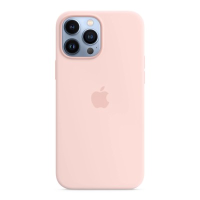 Apple iPhone 13 Pro Max Silicone Case with MagSafe - Chalk Pink (MM2R3)